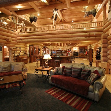 Cruz Residence - Handcrafted Scandinavian Full-Scribe Log Home
