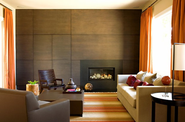 Contemporary Living Room by Michael Fullen Design Group