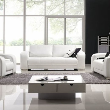 Crystal Leather 3 piece Sofa Set