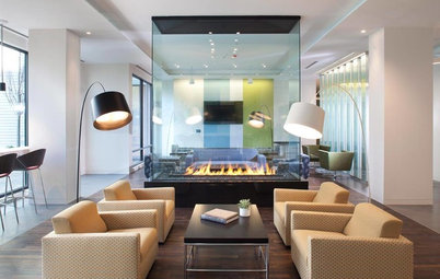 Objects of Desire: Modern Fireplaces Play Many Roles