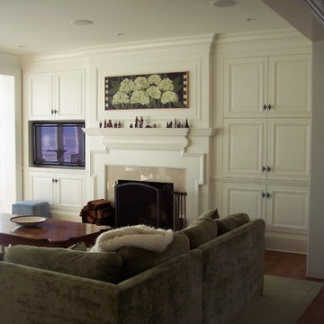 Custom Built-In with Fireplace