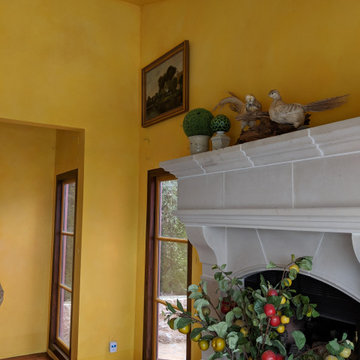 Custom color match and faux finish restoration painting