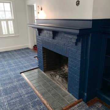 Custom Cut to fit Fireplace Area Rug