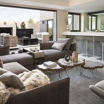 Custom Design - Loft - New American Home 2015