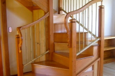 Staircase - eclectic staircase idea in San Francisco