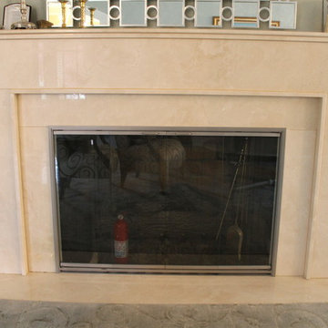 custom fireplace