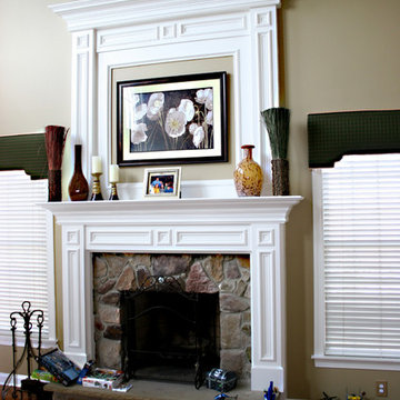 Custom Fireplace mantles, build-ins