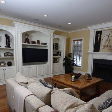 Custom Fireplace mantles, build-ins