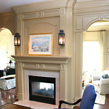 Custom Fireplace mantles, build-ins