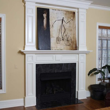 Custom Fireplace mantles, build-ins