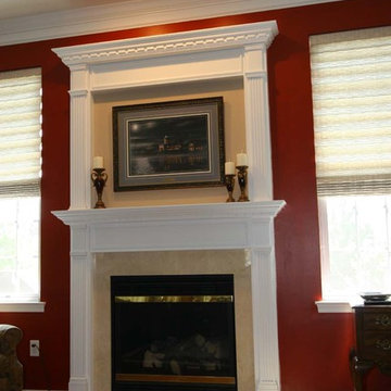 Custom Fireplace mantles, build-ins
