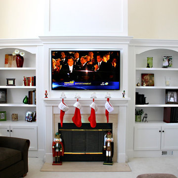 Custom Fireplace mantles, build-ins