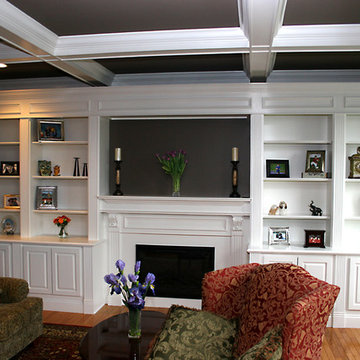 Custom Fireplace mantles, build-ins