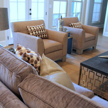 Custom Furniture for a Neutral Living Room