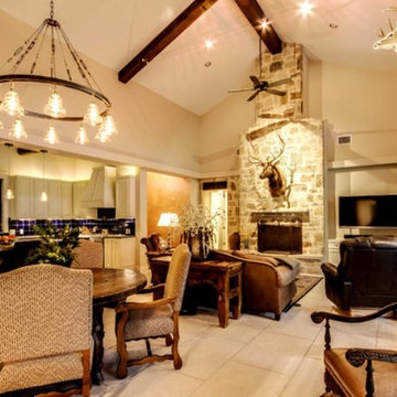 Custom Great Rooms & Designer Country Living Rooms In San Antonio TX