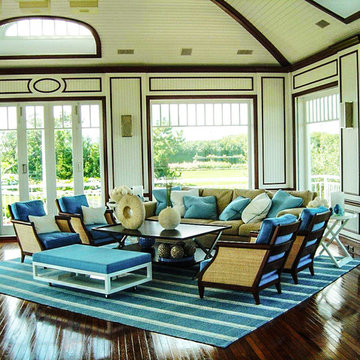 Custom Hamptons Living Room