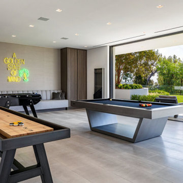 Custom High End Luxury Pool Table and Shuffleboard