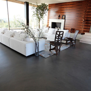 Custom Interior Decorative Concrete Flooring