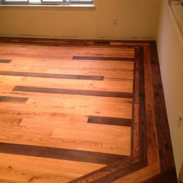 Custom Multi Species In-layed Hardwood Floor