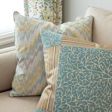 Custom Pillows and Curtains
