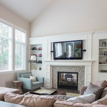 Tv Beside Fireplace - Photos & Ideas | Houzz