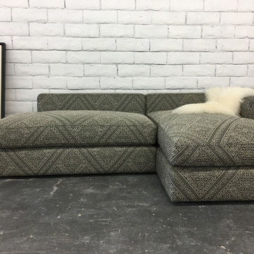 Custom Sofa Chaise Morrocan Textile