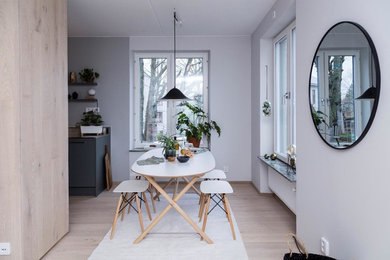 Idées déco pour une salle à manger moderne.