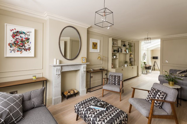 Scandinavian Living Room by SxS Design & Build Ltd
