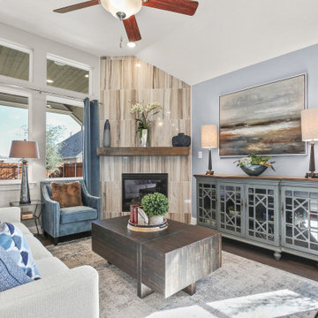 Dallas, Texas | Carnegie Ridge - Premier Juniper Living Room