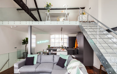Houzz Tour: A Lofty London Home Gets a Suitably Cool Transformation