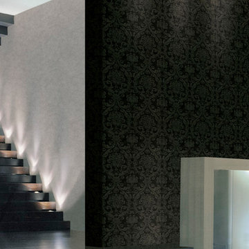Damasco Cuoio Wallpaper available at NewWall