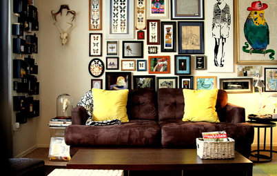 My Houzz: Quirky Art and Oddities Intrigue in an Ohio Rental