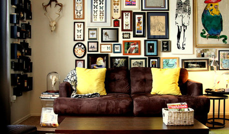 My Houzz: Quirky Art and Oddities Intrigue in an Ohio Rental