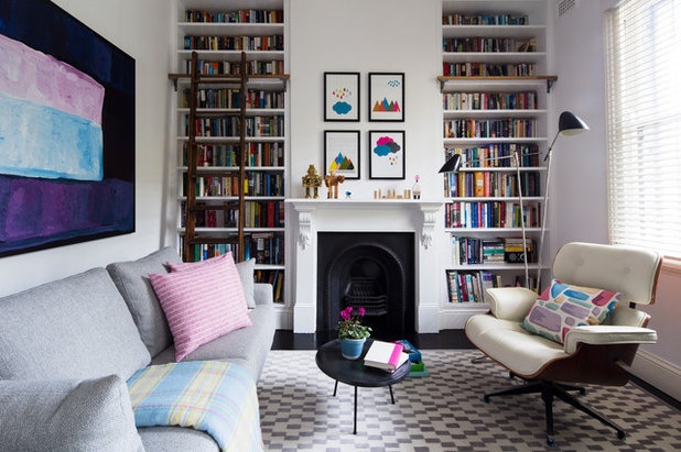 Eclectic Living Room by Horton & Co