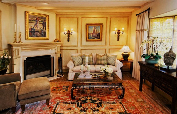 Traditional Living Room by Debra Drake Design