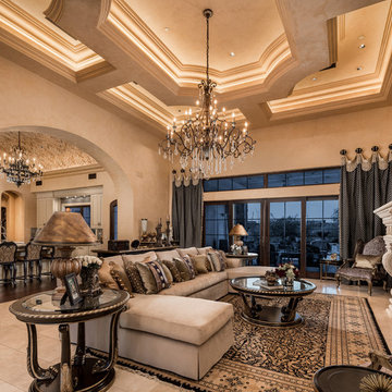 Decorated Living Room
