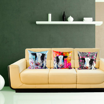 Defy Brands exclusive Latin-Inspired ”Abstract Pillow Collection.”