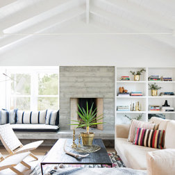 Beach Style Living Room by Nick Noyes Architecture