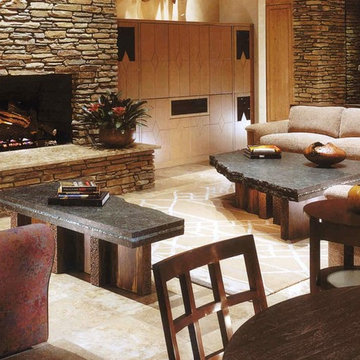 Desert Contemporary - Living Room
