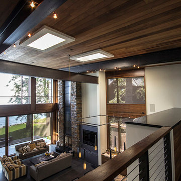 Design build AV System: Lake Tahoe Home