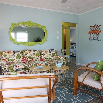 Design Projects - Coral Cottage - Vero Beach FL - ARTifacts/Green Antiques