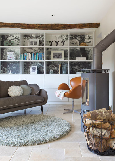 Contemporary Living Room by Decorbuddi