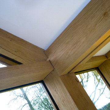 Direct GLazed Oak Frame Detail