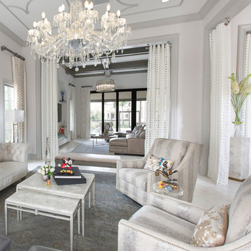 Disney Inspired Transitional Eclectic Home