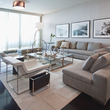 DKOR Interiors - Interior design at the Bath Club in Miami Beach, FL