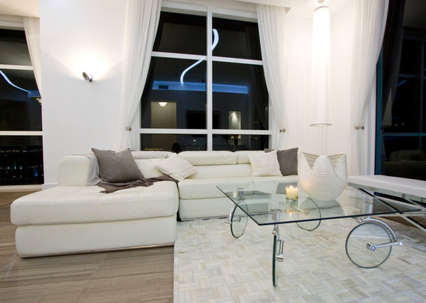 Contemporary Living Room by DKOR Interiors Inc.- Interior Designers Miami, FL