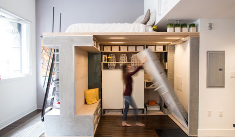Houzz TV: You Won’t Believe Everything This Tiny Loft Can Do