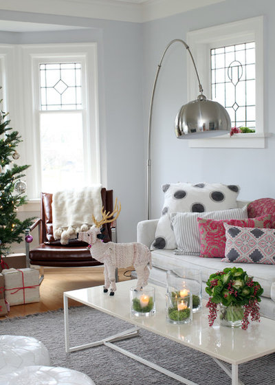 Eclectic Living Room by Sophie Burke Design