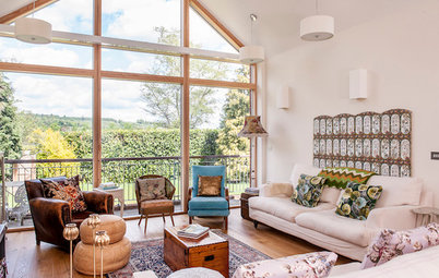 Houzz Tour: Vintage Pieces Jazz Up a New Home