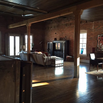 Downtown Durham, NC Loft Renovation of a 100 yr. old Building
